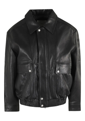 DUNST leather jacket - Black