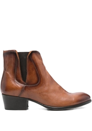 sturlini firenze 40mm leather Chelsea boots - Brown