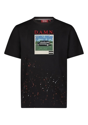 Mostly Heard Rarely Seen 8-Bit slogan-print T-shirt - Black