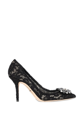 Dolce & Gabbana Pre-Owned Rainbow lace pumps - Black