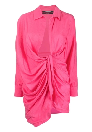 Jacquemus La robe Bahia shirt dress - Pink