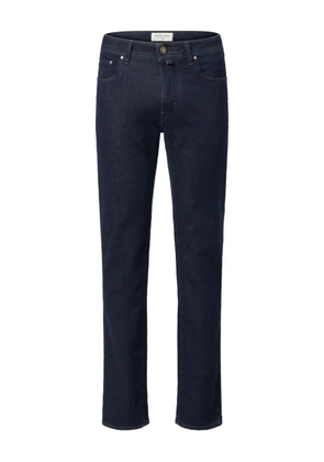 Jacob Cohën logo-patch jeans - Blue