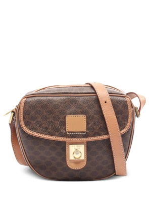 Celine Pre-Owned mini 2000s Macadam shoulder bag - Brown