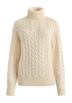 Bally cable-knit turtleneck sweater - Neutrals