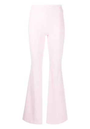 Alexander Wang flared-leg cut trousers - Pink