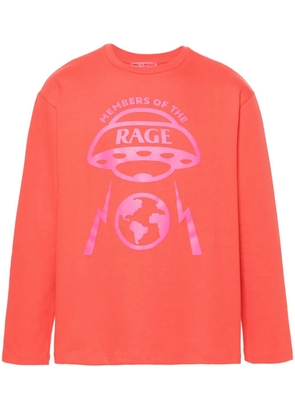 MEMBERS OF THE RAGE Spaceship cotton T-shirt - Red