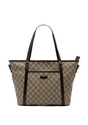 Gucci Pre-Owned 2000-2015 GG Supreme Joy Convertible Tote satchel - Brown