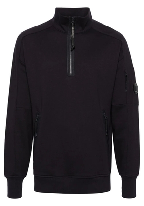 C.P. Company Lens-detail half-zip sweatshirt - Blue