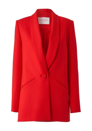 Carolina Herrera shawl-collar blazer - Red