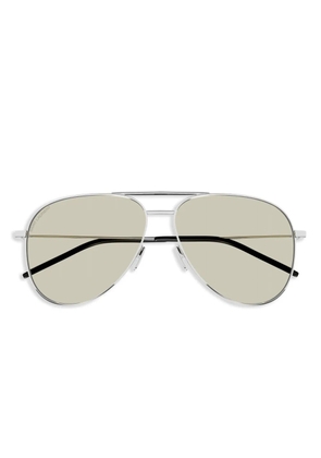 Saint Laurent Eyewear pilot-frame sunglasses - Grey