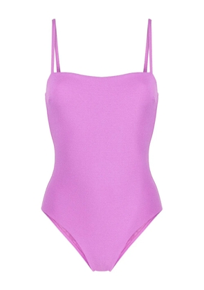 Matteau scoop-back one-piece swimsuit - Purple
