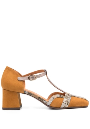 Chie Mihara 50mm Volai pumps - Brown