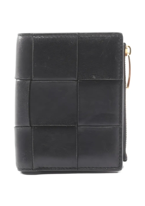Bottega Veneta Pre-Owned 2000 Intrecciato bi-fold wallet - Black