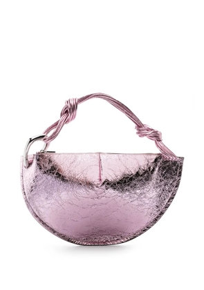 Cult Gaia Estrella metallic-effect tote bag - Pink