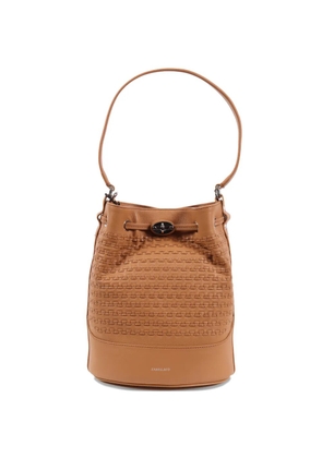 Zanellato Monda'® leather bucket bag - Brown