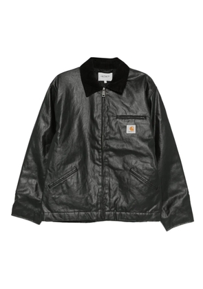 Carhartt WIP logo-patch shirt jacket - Black