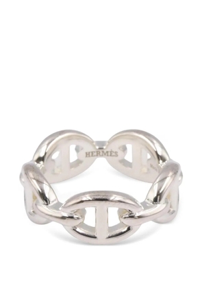 Hermès Pre-Owned 2020s chain ring - Silver