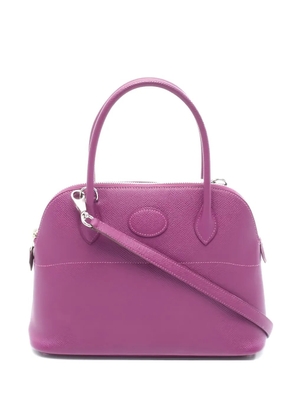 Hermès Pre-Owned 2014 27 Bolide leather tote bag - Purple