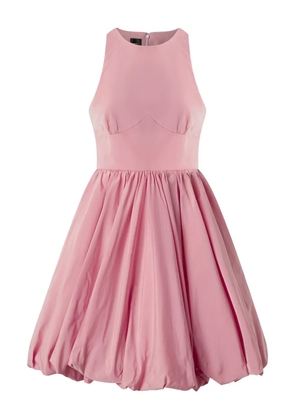 PINKO rew-neck sleeveless mini dress