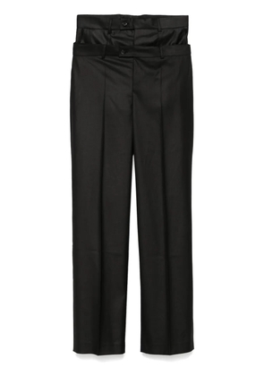 BETTTER double-waistband trousers - Black