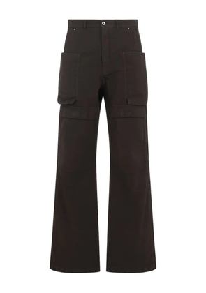 Rick Owens double-pocket straight-leg trousers - Brown