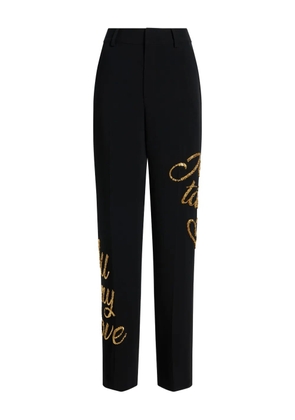 Cinq A Sept Collins loveletter trousers - Black