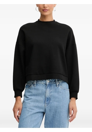 Armani Exchange mock neck sweatshirt - Black