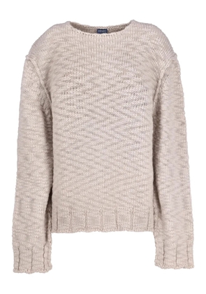 Kenzo Pre-Owned zigzag sweater - Neutrals