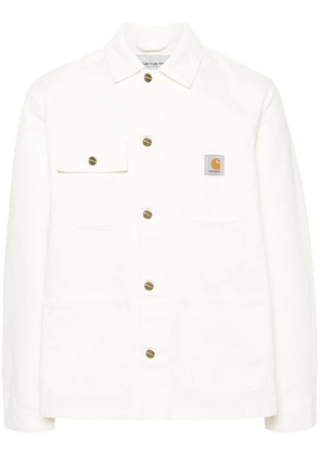 Carhartt WIP Michigan canvas jacket - White