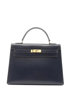 Hermès Pre-Owned 1986 Kelly 32 leather shoulderbag - Blue