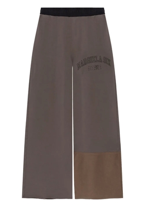 MM6 Maison Margiela wide-leg track pants - Brown