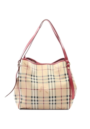 Burberry Pre-Owned 2000s Haymarket check tote bag - Neutrals