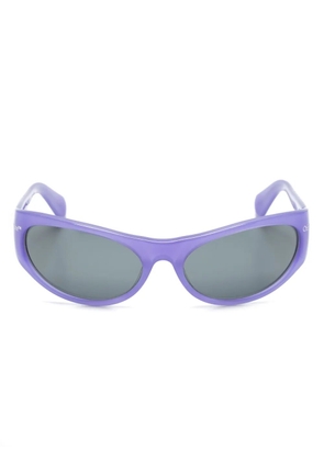 Off-White Eyewear Napoli round-frame sunglasses - Purple