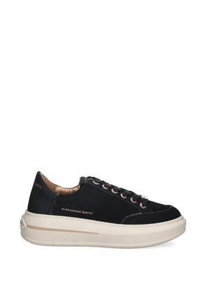 Alexander Smith Lancaster eyelet detail sneakers - Black