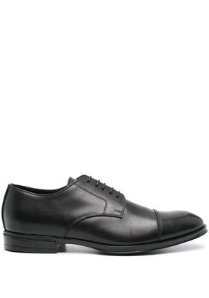 Canali lace-up leather Derby shoes - Black