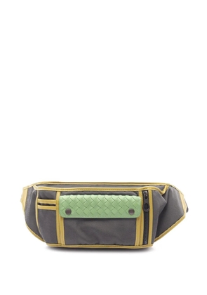 Bottega Veneta Pre-Owned 2012-2025 Canvas and Intrecciato belt bag - Grey