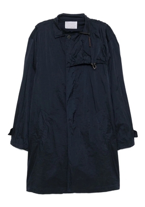Kolor button-up raincoat - Blue