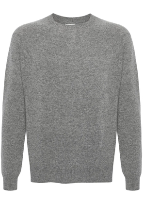Jil Sander crew-neck wool-blend jumper - Grey