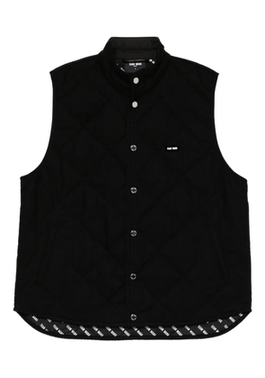 TEAM WANG design The Original 1 quilted gilet - Black