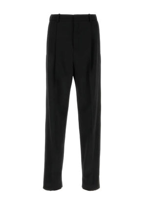 Saint Laurent wool tailored pant - Black