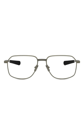 Moncler Eyewear geometric-frame glasses - 1002 MATTE ANTHRACITE