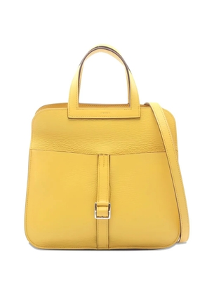 Hermès Pre-Owned 2023 leather handle bag - Yellow
