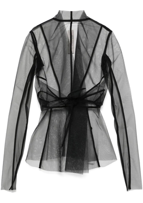 Rick Owens LS Strutter jacket - Black