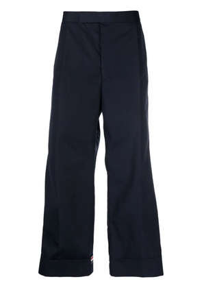 Thom Browne RWB-stripe tailored trousers - Blue