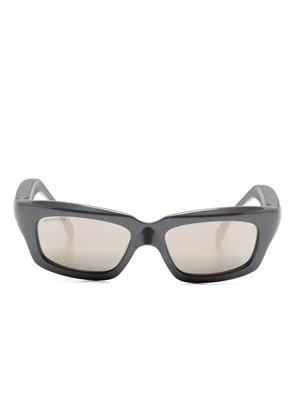 Balenciaga Eyewear rectangle-frame sunglasses - Grey