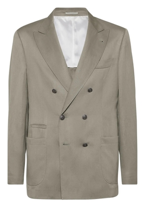 Brunello Cucinelli unconstructed blazer - Neutrals