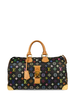 Louis Vuitton Pre-Owned x Takashi Murakami 2011 Monogram Speedy 40 handbag - Black