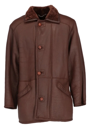 A.N.G.E.L.O. Vintage Cult 1980s shearling coat - Brown