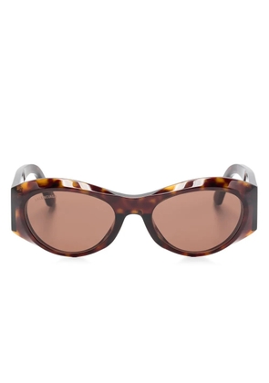 Balenciaga Eyewear 0396 sunglasses - Brown