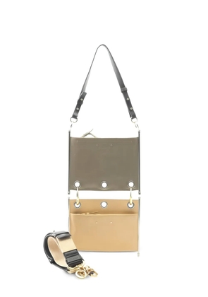 Chloé Pre-Owned 2010s leather shoulder bag - Neutrals